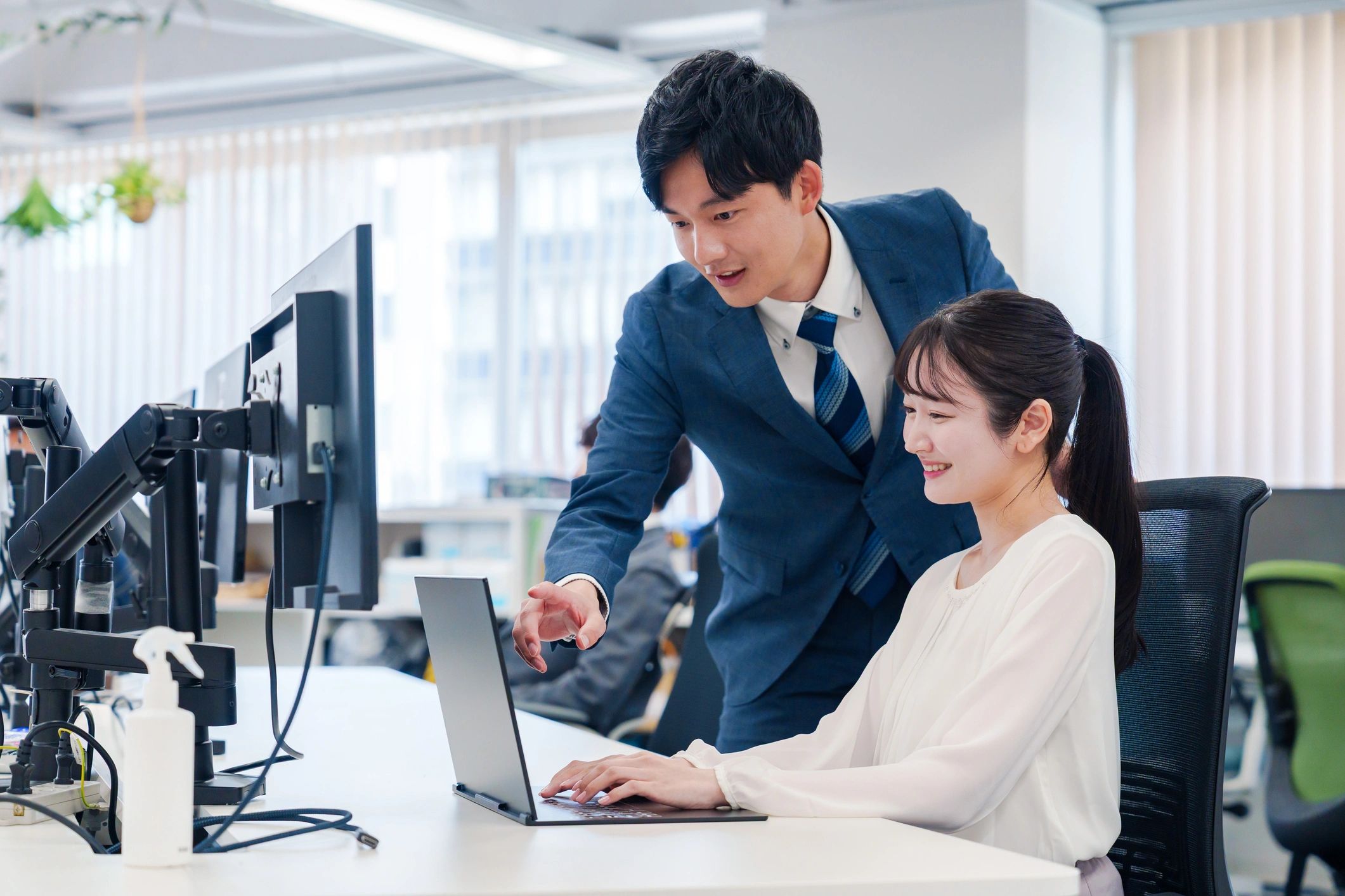 modern technology workspace